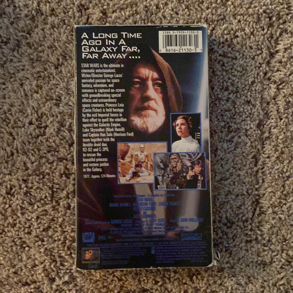 STAR WARS Trilogy Vintage VHS Set - Picture 10 of 10